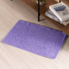Tapete Pipoca 38cm x 58cm Macio e Antiderrapante Violeta - Bene Casa